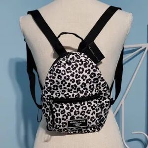 cheetah print kylie and kendall jenner mini backpack